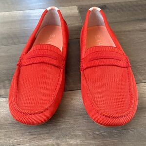 Rothy’s the driver loafer women’s slip on loafer size 10.5 clementine